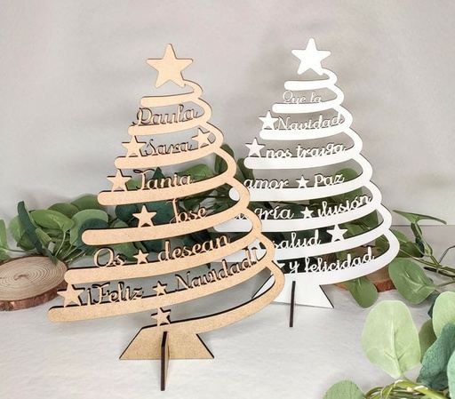 Arbolito de Navidad MDF Personalizado