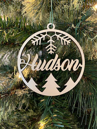 Bolas de Navidad MDF Personalizadas